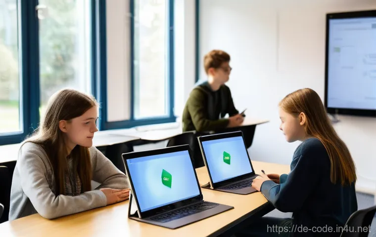 코딩교육지도사와 미래 교육 기술 - Prompt 1: The Modern German Classroom &ndash; Collaborative Digital Learning**