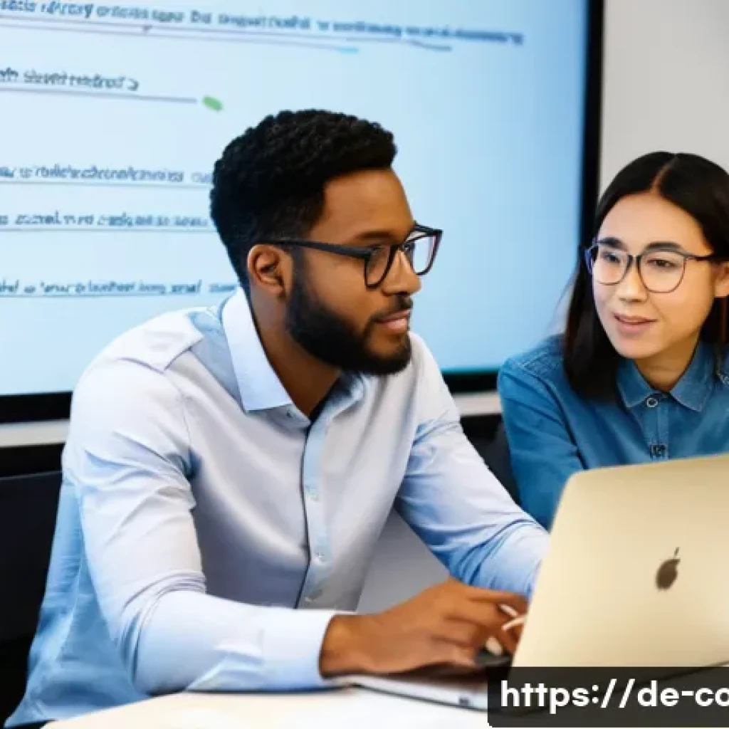 코딩교육지도사로서 수익 창출 방법 - **Image Prompt: Individual Coding Coaching Session**
    "A diverse male coding mentor in his late 3...
