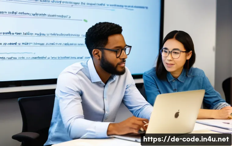 코딩교육지도사로서 수익 창출 방법 - **Image Prompt: Individual Coding Coaching Session**
    "A diverse male coding mentor in his late 3...